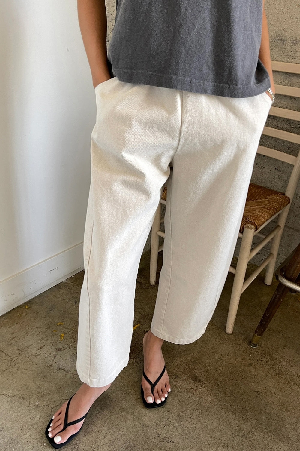 Arc Pants in Naturel