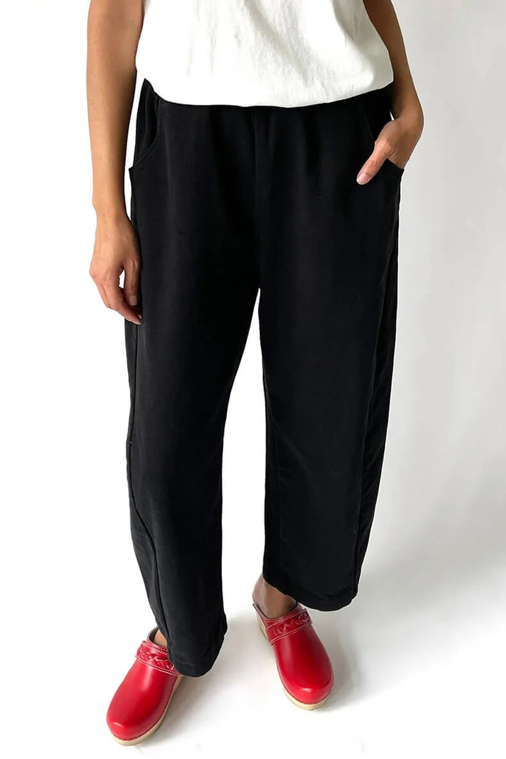 Arc Pants in Black Canvas