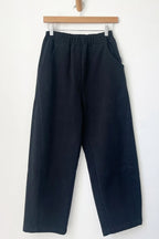 Arc Pants in Black Canvas