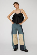 Crispy Bow Top in Black