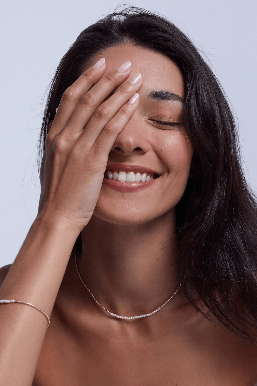 Slim Pearly Bracelet in Gold