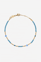 Clemence Bracelet in Faded Denim