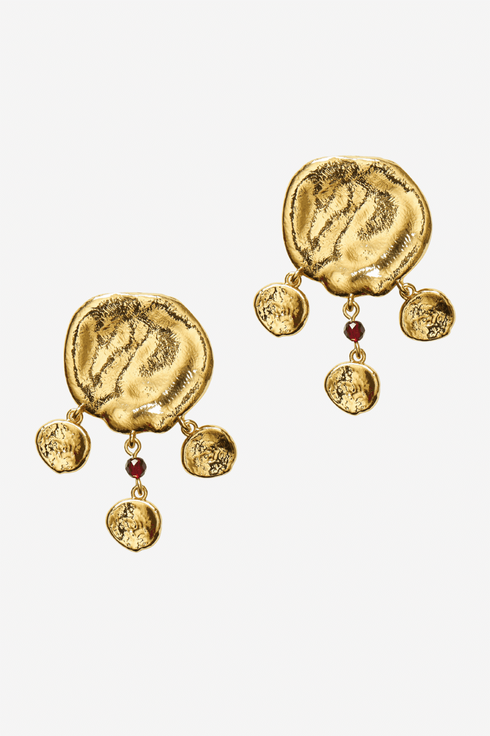 Dream Catcher Earrings in Gold