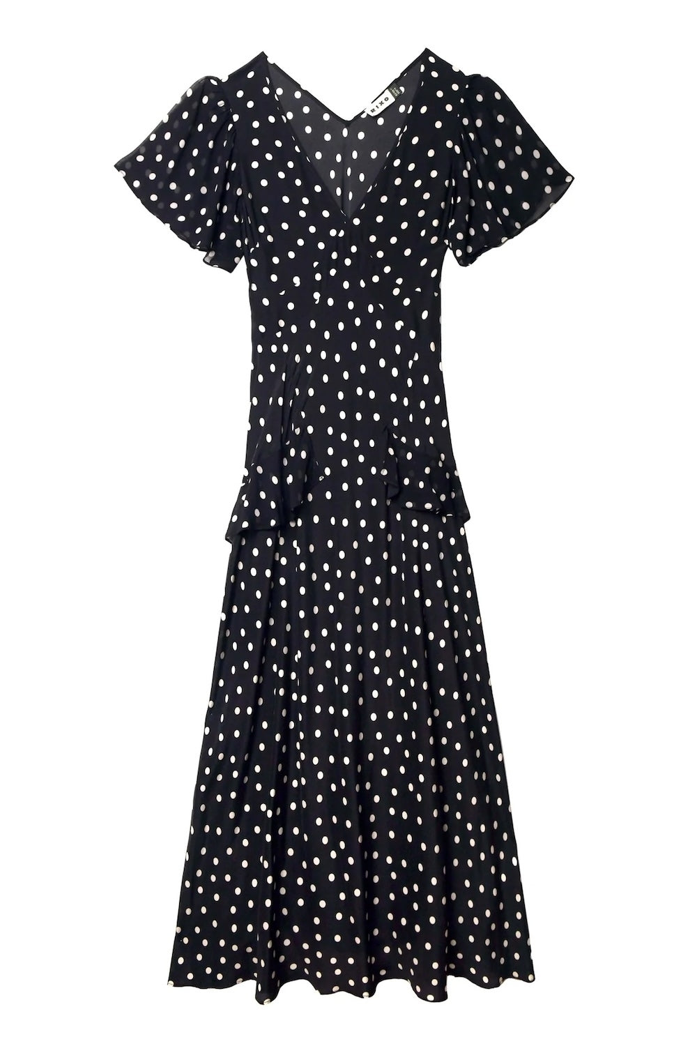 Evie Dress in Bohemia Spot Deep Navy