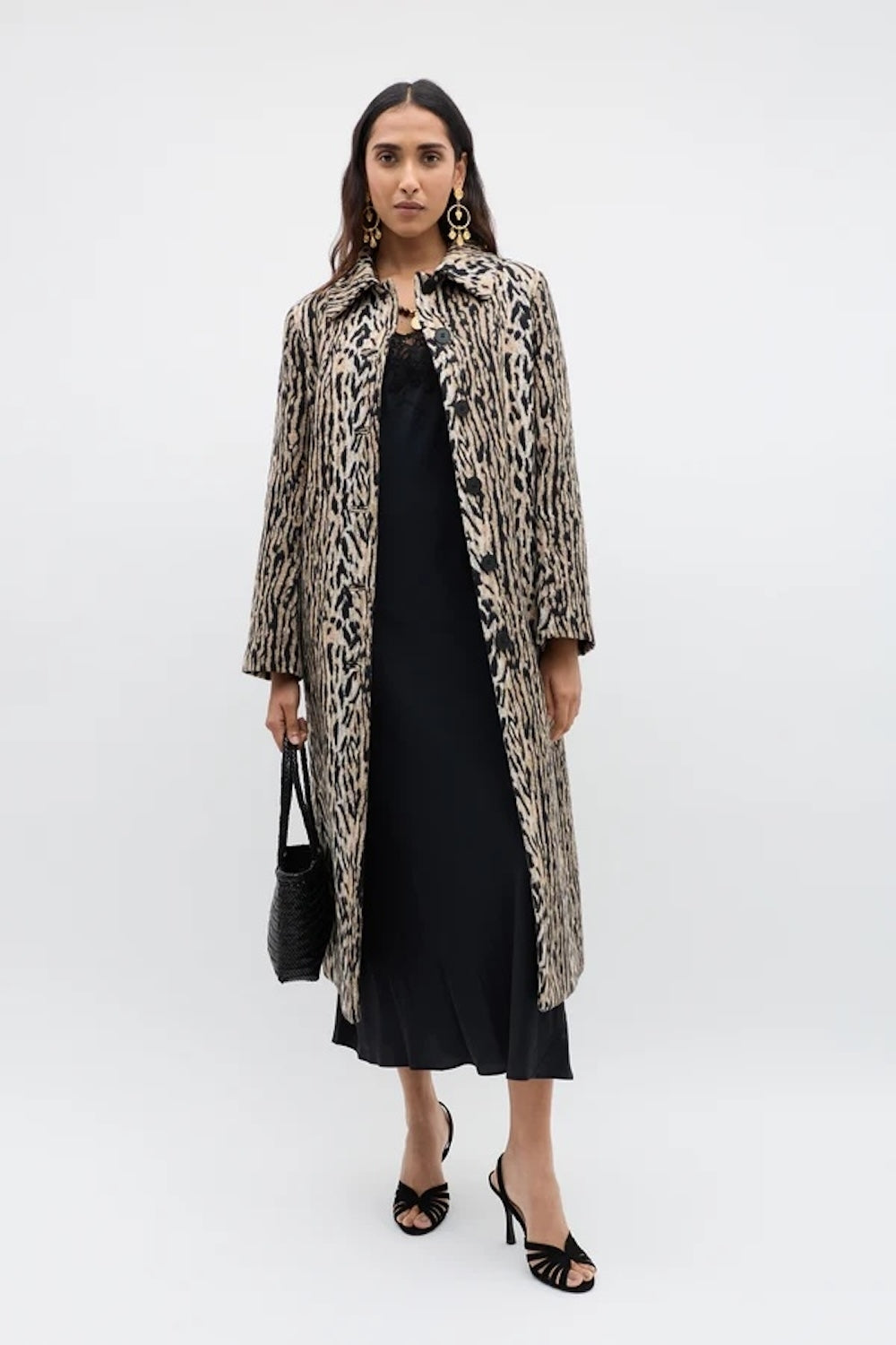 Milly Coat in Bohemia Leopard