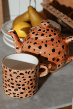 Leopard Mug in Brown