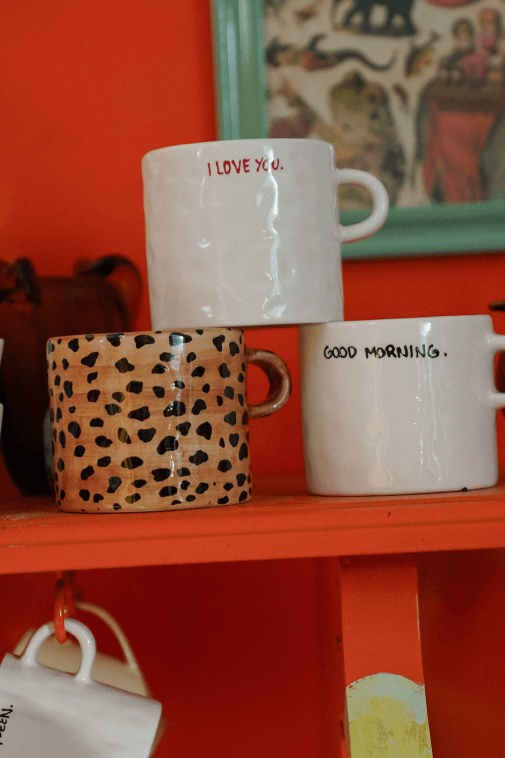 Leopard Mug in Brown