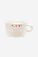 I Love You Cappuccino Mug