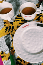 I Love You Cappuccino Mug