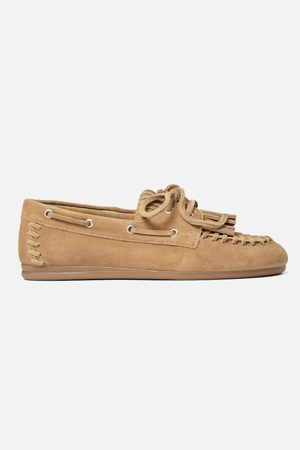 Magda Loafers - Taupe Suede