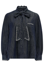 Poet Blouse in Pacific Blue
