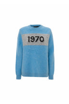 1970 Mohair Oversized Jumper in Sky Blue