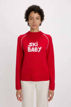 Ski Baby Jumper in Red