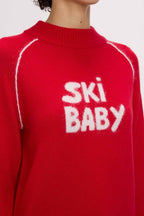 Ski Baby Jumper in Red