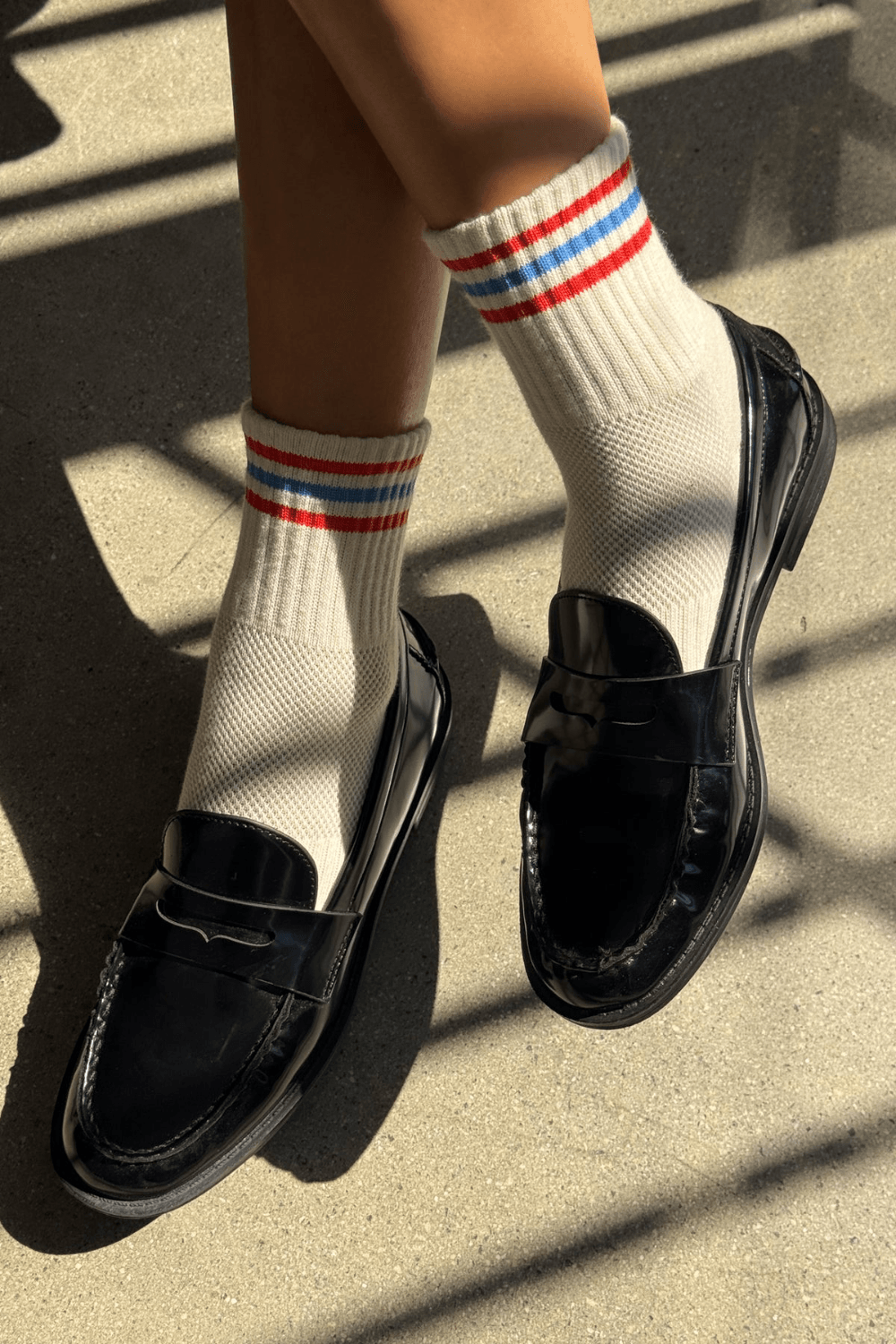 Girlfriend Socks in Leche