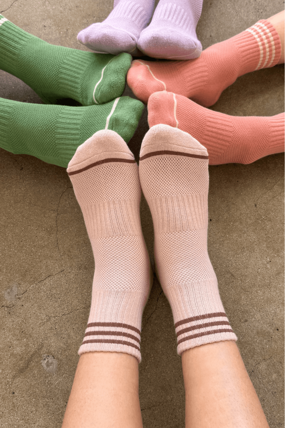Girlfriend Socks in Bellini