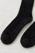 Winter Sparkle Socks in Starry Night