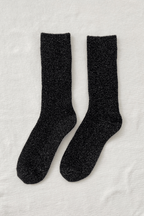 Winter Sparkle Socks in Starry Night