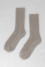 Winter Sparkle Socks in Champagne