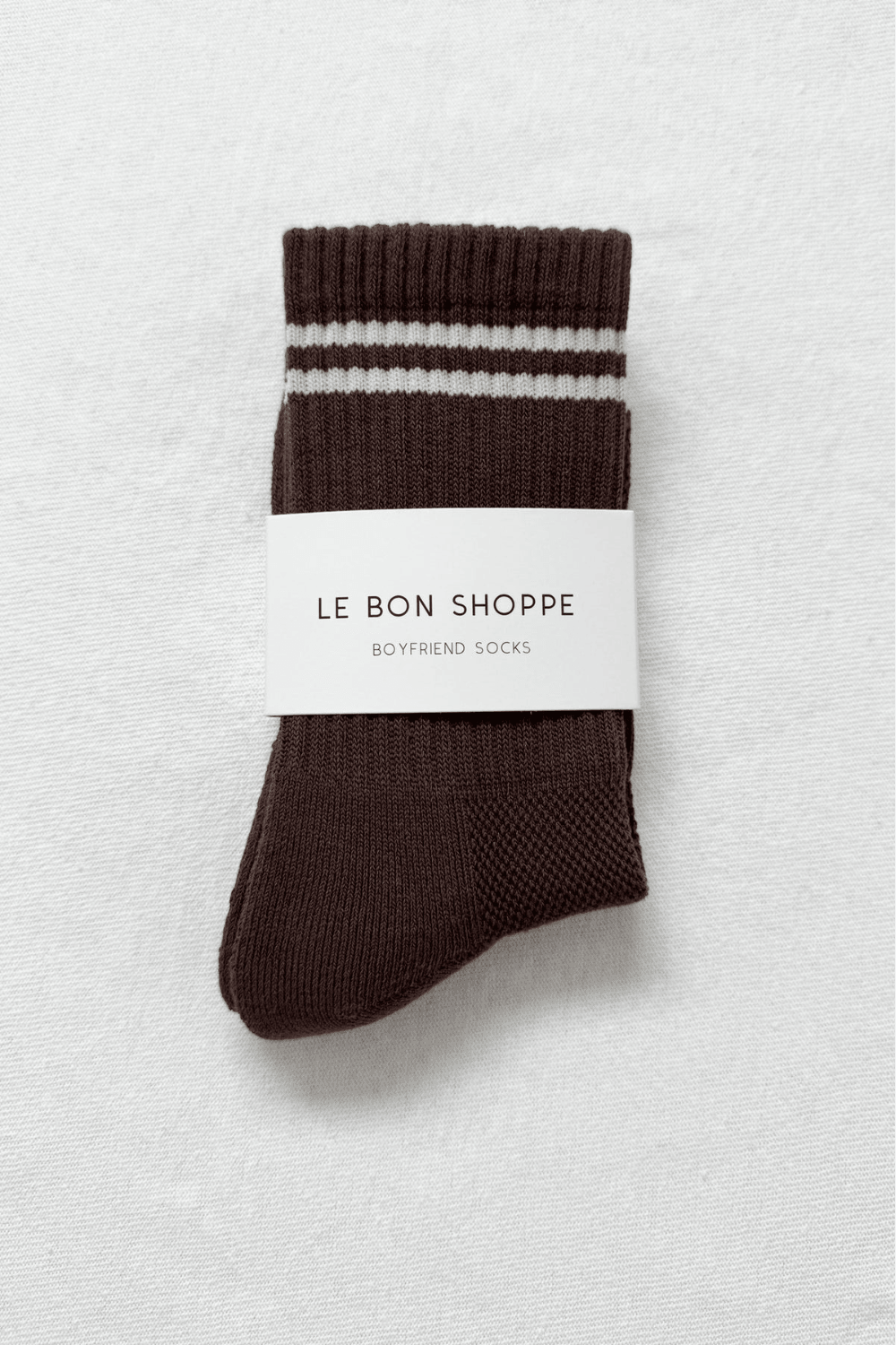 Boyfriend Socks in Wood