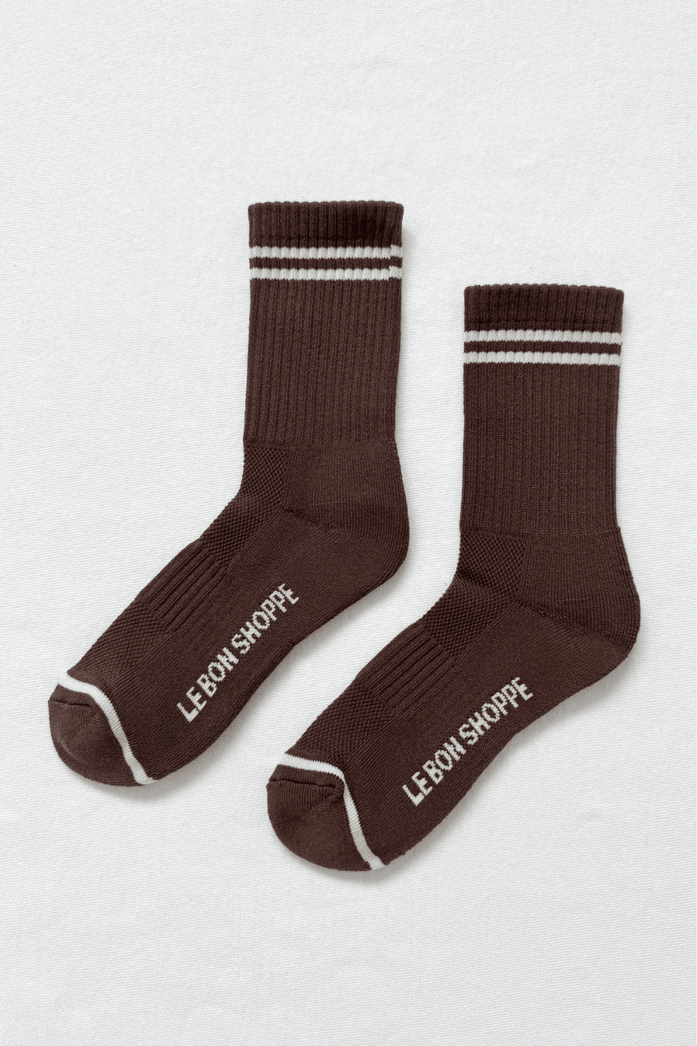 Boyfriend Socks in Wood