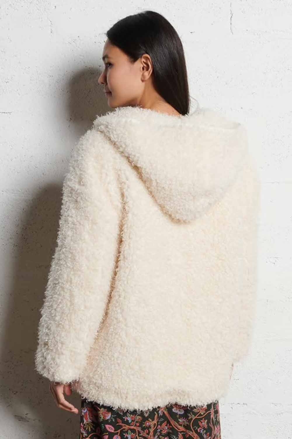 Dimiane Coat in Cream