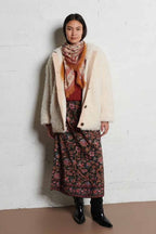Dimiane Coat in Cream