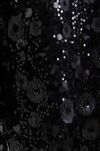 Isparkle Sequin Top in Black