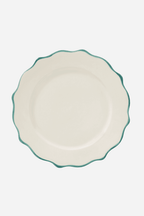 Forest Scalloped Dinner Plate