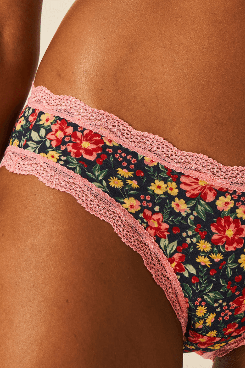 Classic Knicker - Cherry Bloom