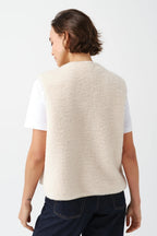 Sport Gilet in Ecru