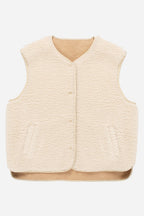 Sport Gilet in Ecru