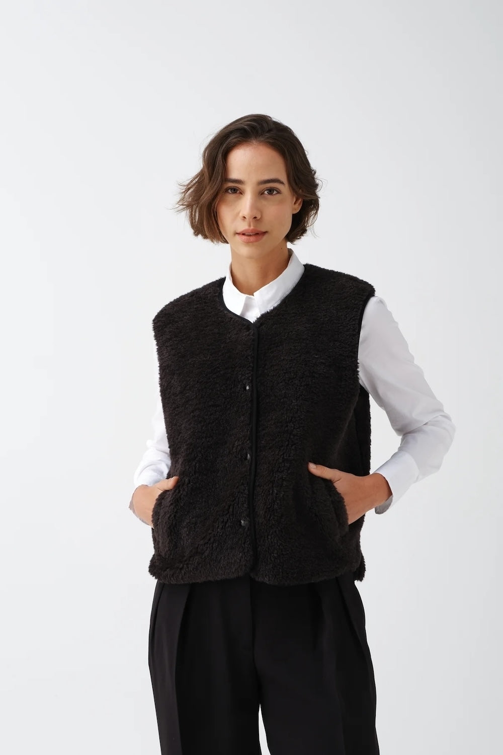 Sport Gilet in Black