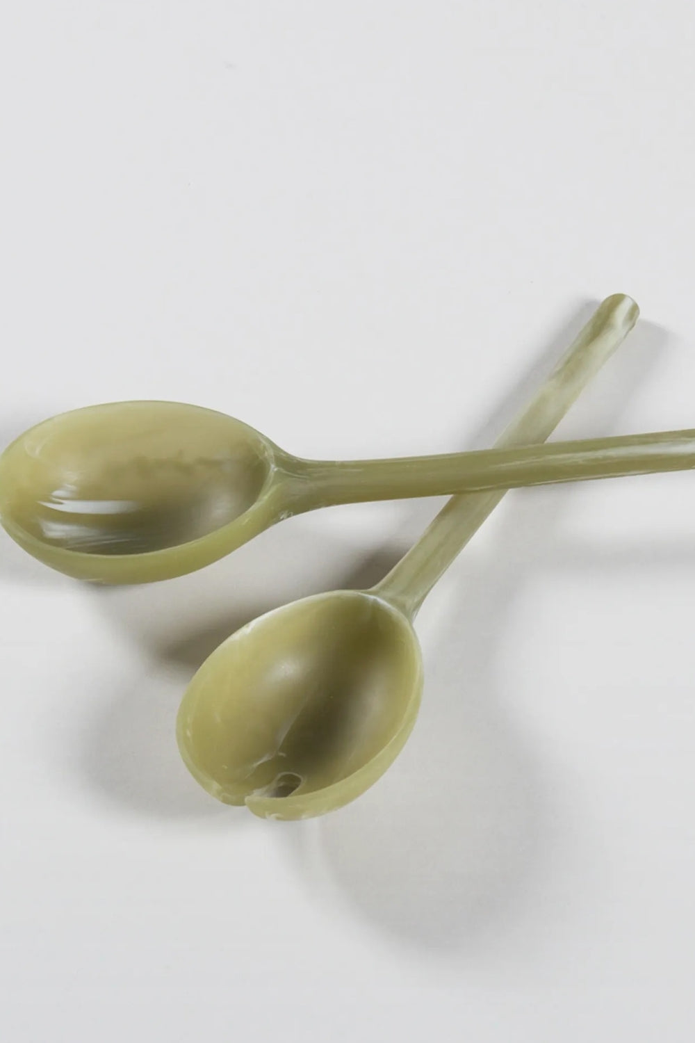 Resin Salad Servers - Olive Set