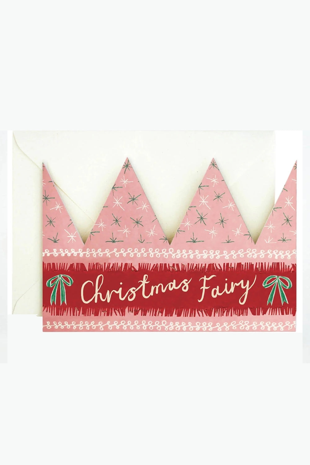 Crown Card Christmas Fairy