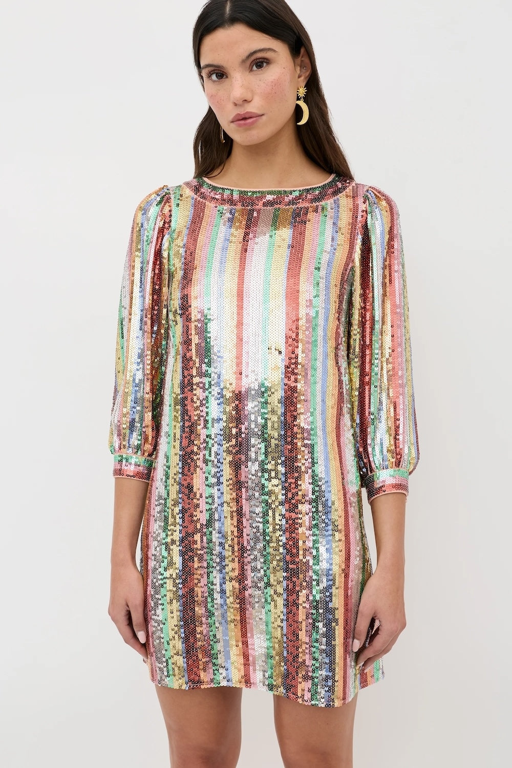 Laurie Dress in Dixie Stripe