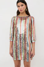 Laurie Dress in Dixie Stripe