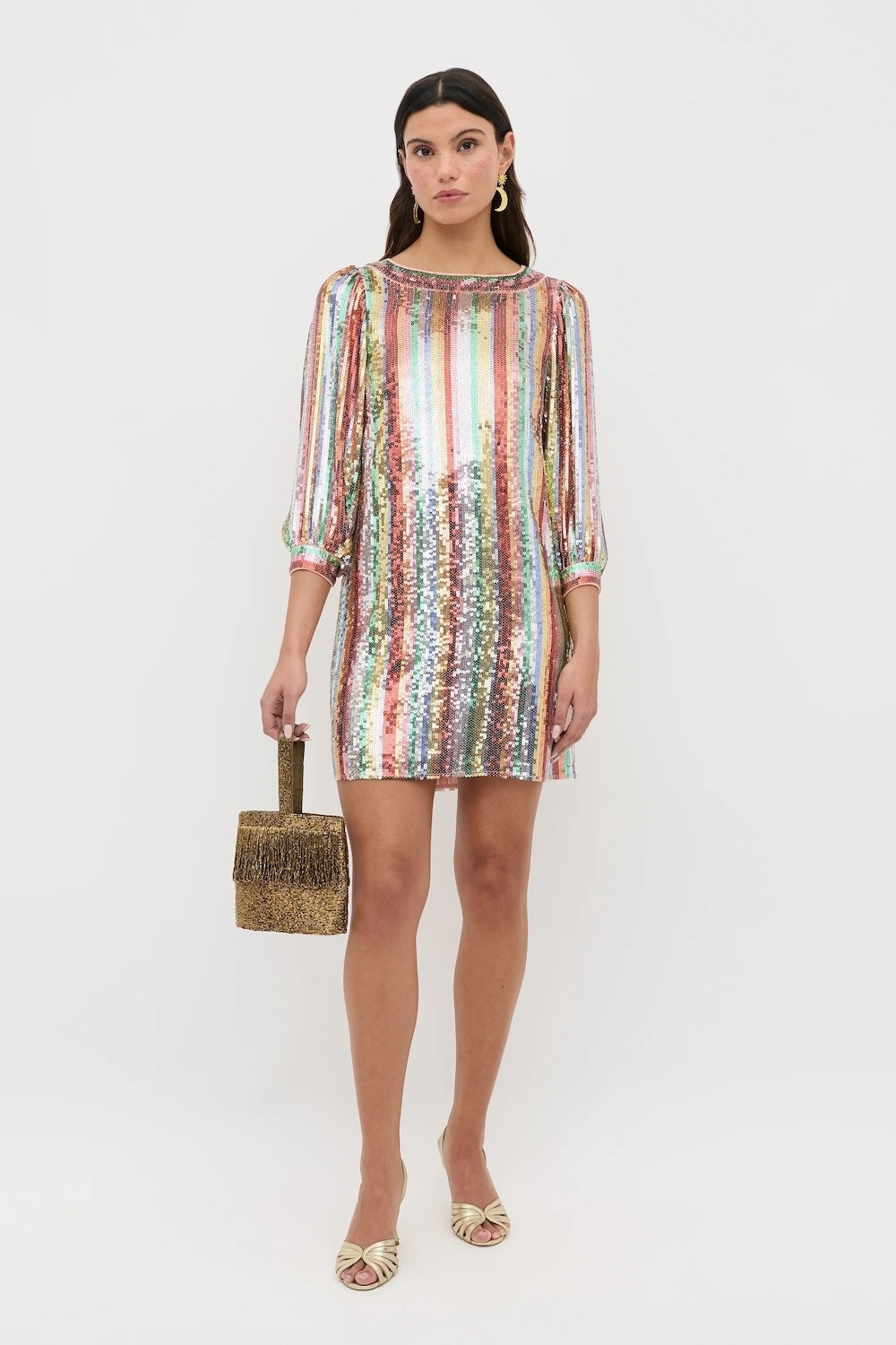Laurie Dress in Dixie Stripe