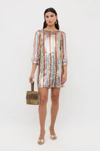 Laurie Dress in Dixie Stripe