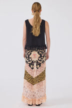 Desert Loom Silk Skirt in Multi