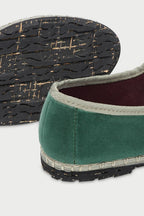 Jay Velvet Mary Jane in Green