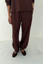 Balloon Pants in Chestnut