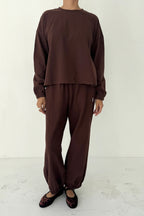 Balloon Pants in Chestnut