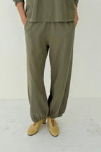 Balloon Pants in Herb