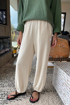Balloon Pants in Naturel