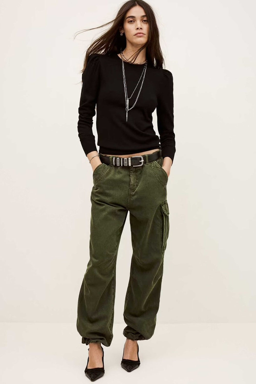Fino Pants in Khaki