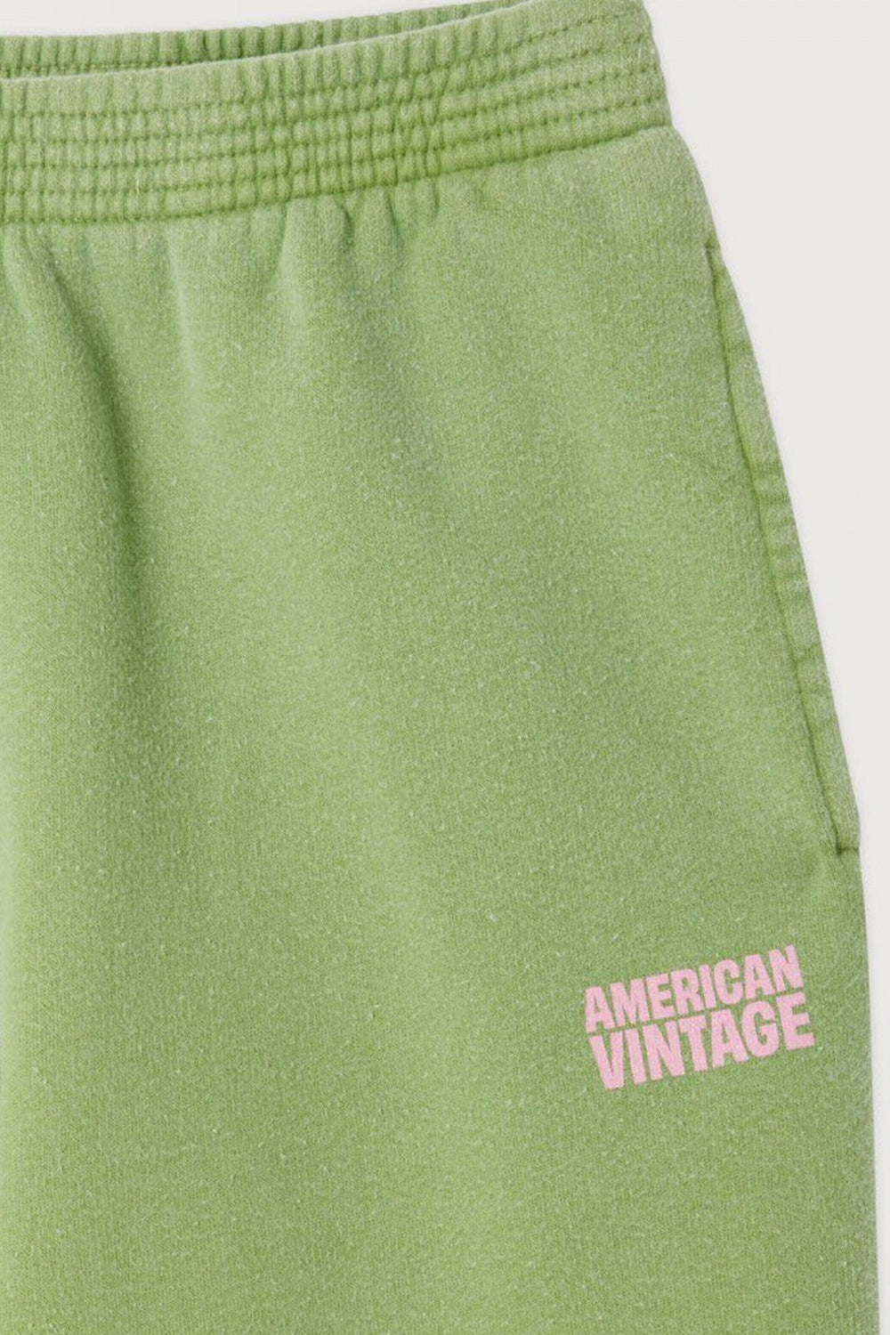 Plizzy Joggers in Vintage Lemongrass