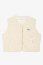 Hoktown Gilet in Ecru