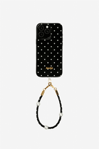 Black Mini Polkadot Case - iphone 17 Pro Max