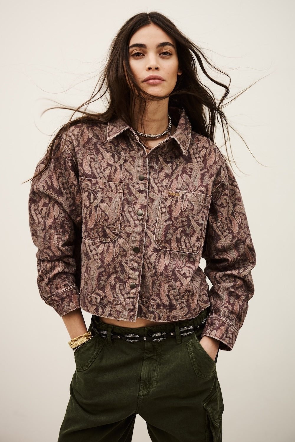 Tullia Jacket in Prune